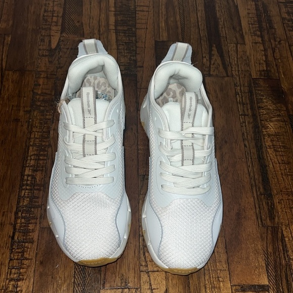 Reebok Ortholite Zig Dynamica Sneakers Athletic Shoes white gray womens 7 NWT - Picture 4 of 16